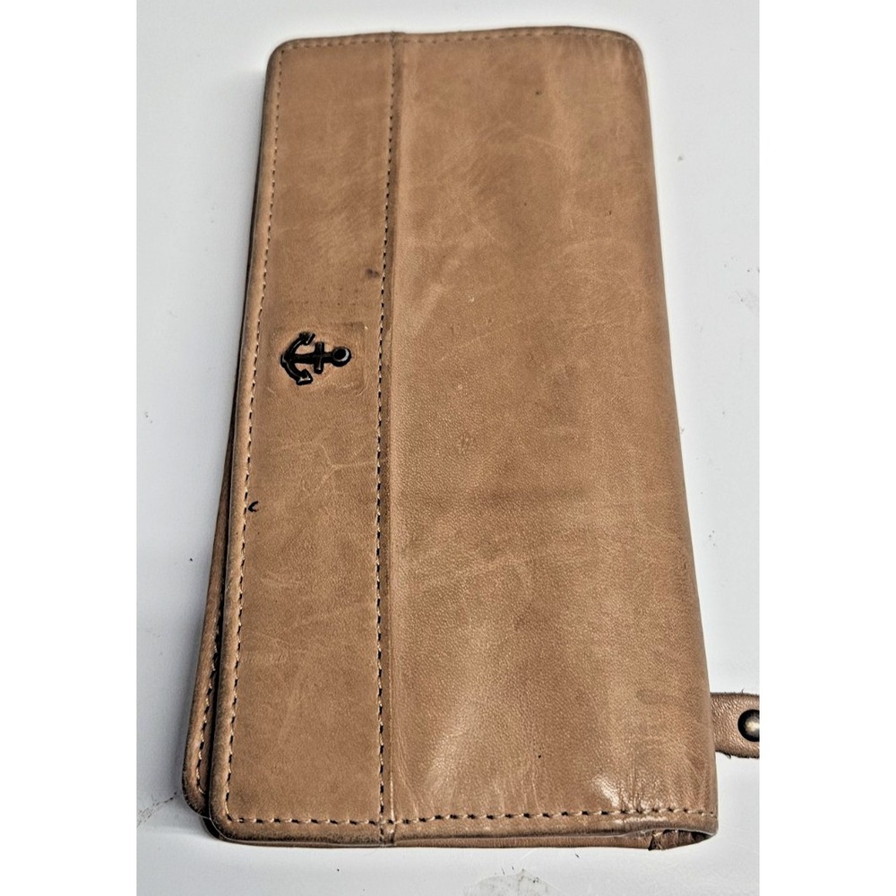 Harbour 2nd tan leather long wallet purse